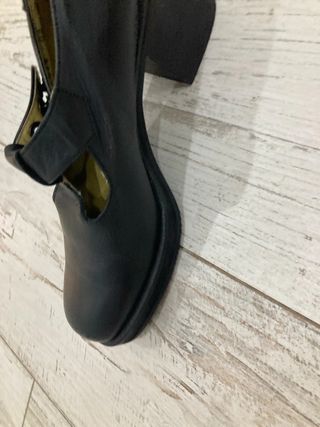 Zapatos Camper negros - tacón