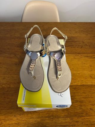 Sandalias Scholl doradas 38 - NUEVAS