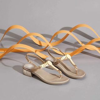 Sandalias Scholl doradas 38 - NUEVAS