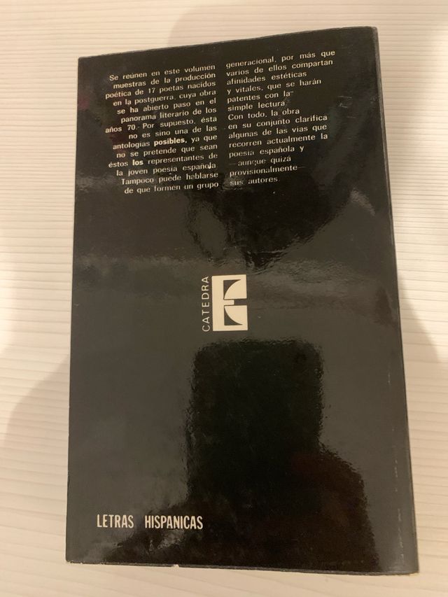 Joven poesia espanola: Antologia (Letras hispan...