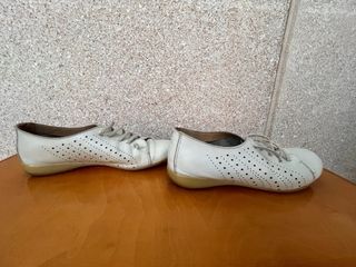 zapatos 38 blanco roto