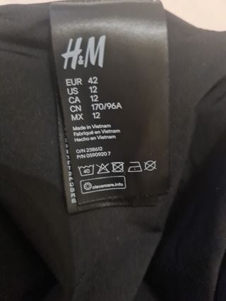 Bañador negro & bikini rosa XL