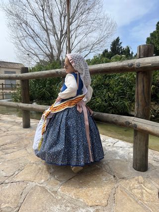 Traje regional niña - talla 4 años