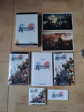 Lote PSP Final Fantasy Ed.Limitada, FFVII, Sony