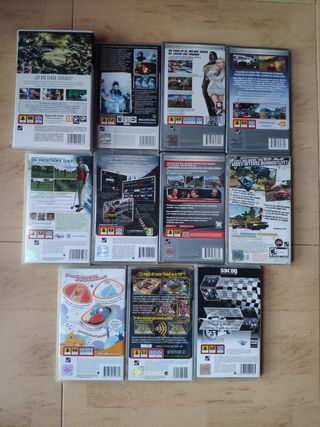 Lote PSP Final Fantasy Ed.Limitada, FFVII, Sony