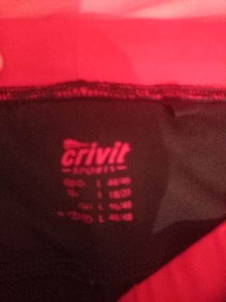 Ropa deportiva mujer M-L crivit