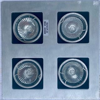 Empotrable 4 luces GU10 IP-23