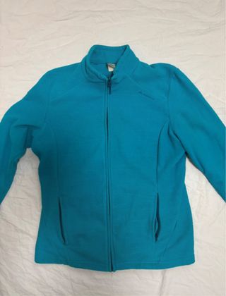 Chaqueta Polar turquesa