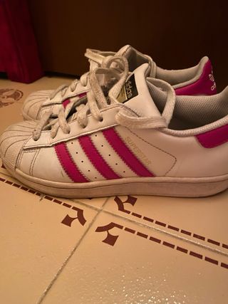 Adidas Superstar Rosa-Bianche