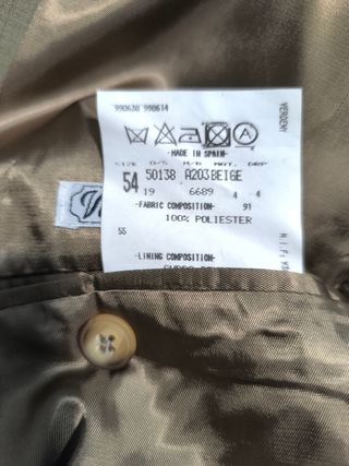 Traje ceremonia hombre verde oliva