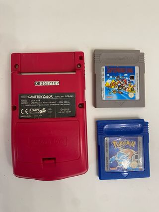 Game Boy Color + 2 juegos - leer descripción 