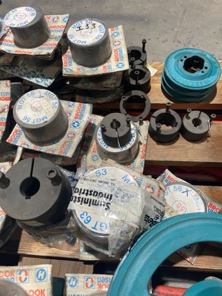 Poleas industriales  MGT ACOPLES POLEAS