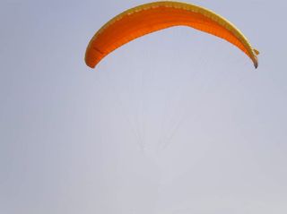 Vela parapente usada