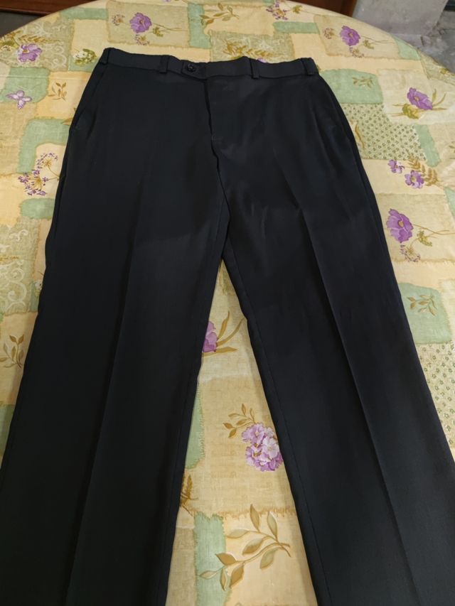 Pantalón Pinza Negro C&A Talla 40