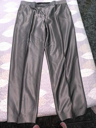 Traje Gris Ceremonia Hombre