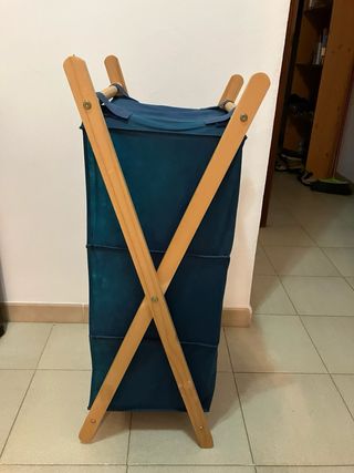 Estantería plegable azul - 3 baldas