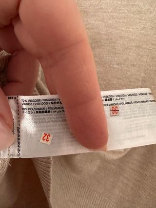 Jersey de punto fino Mango cuello polo XL