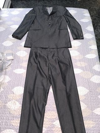 Traje Gris Ceremonia Hombre