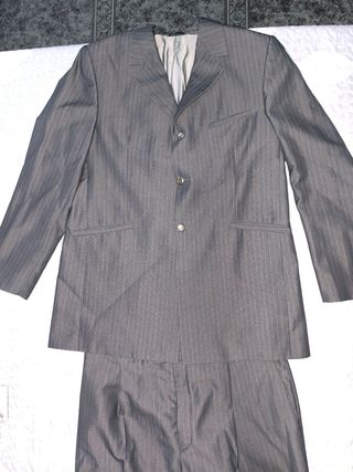 Traje Gris Ceremonia Hombre