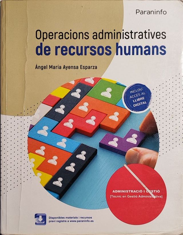 Operacions administratives de recursos humans E...