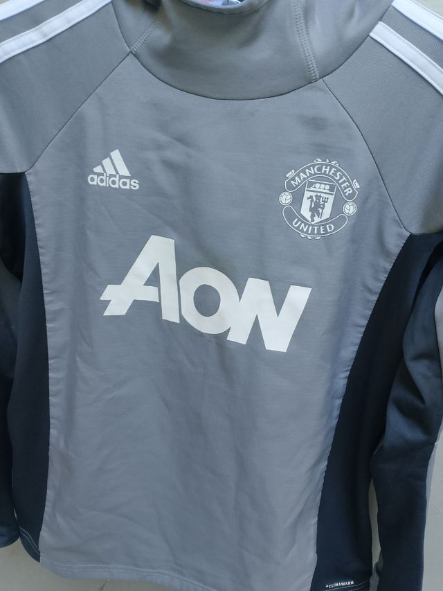 Felpa da calcio bambino Adidas Manchester 11/12 A