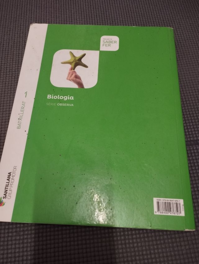 Biologia Serie Observa 1 Btx Saber Fer - 978849...
