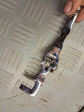 Maneta freno Pit Bike reversible.