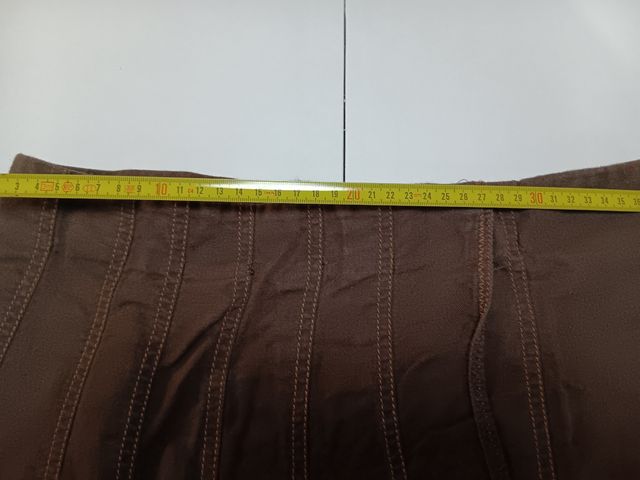 Gonna marrone estiva