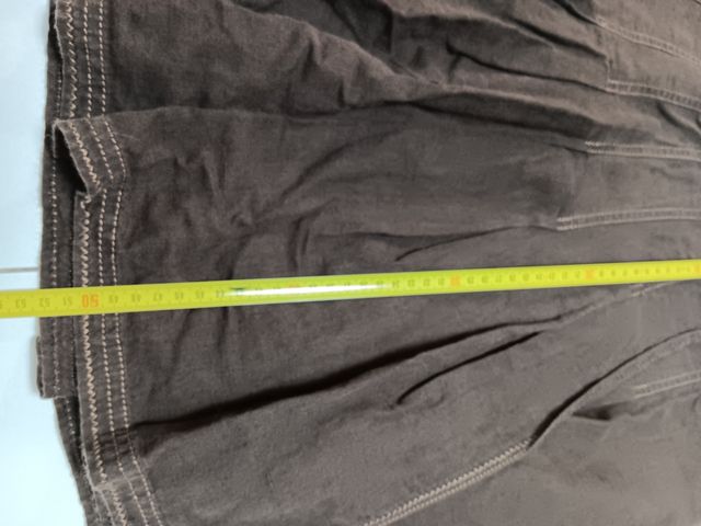 Gonna marrone estiva