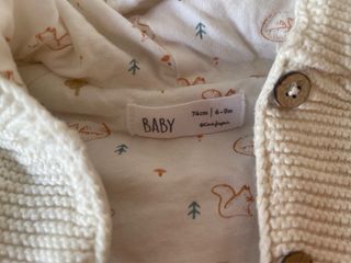 Lote 3 chaquetas bebé punto