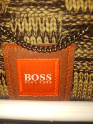 Chaqueta piel Hugo Boss M