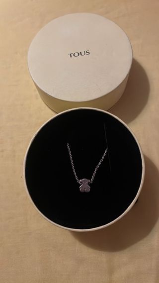 Collar Tous Oso Plata