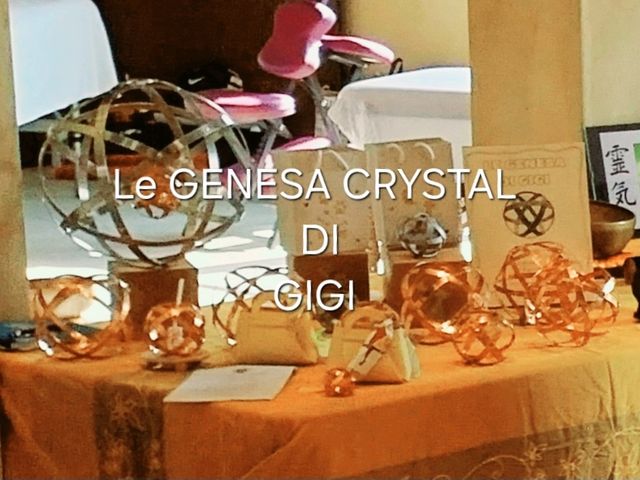 Sfera Genesa Crystal in Rame - 16cm
