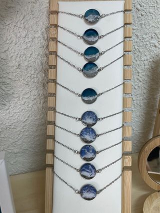 Pulseras océano cadena