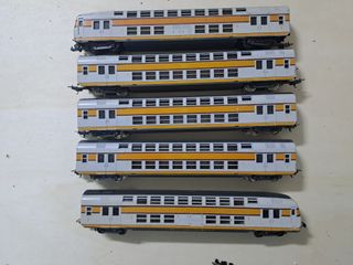 5 Vagoni Regionali SNCF H0