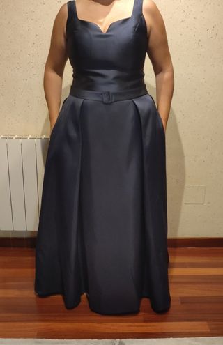VESTIDO 50 ALMA COUTURE AZUL, BOUTIQUE 