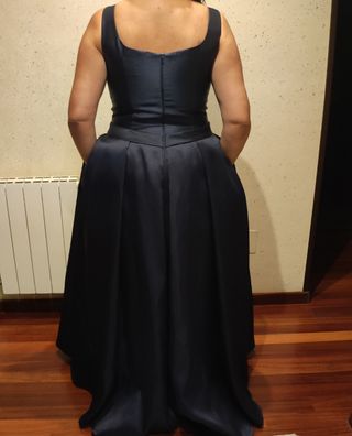 VESTIDO 50 ALMA COUTURE AZUL, BOUTIQUE 