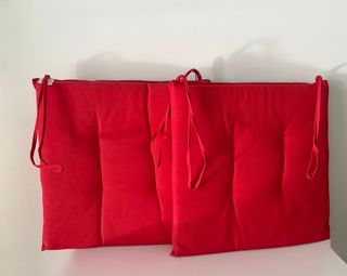 Cuscini sedia rossi - 2 pz