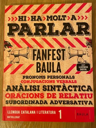 Llengua catalana i literatura 1r Batxillerat LA...