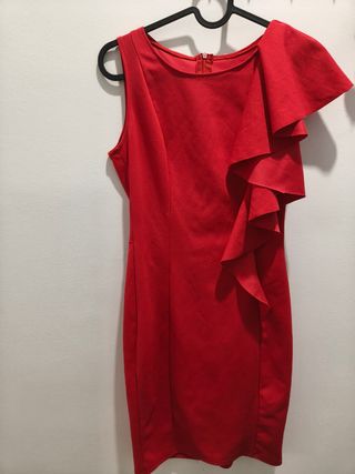 Vestido rojo de fiesta