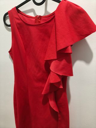 Vestido rojo de fiesta