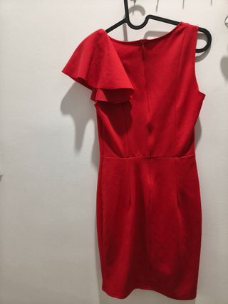 Vestido rojo de fiesta