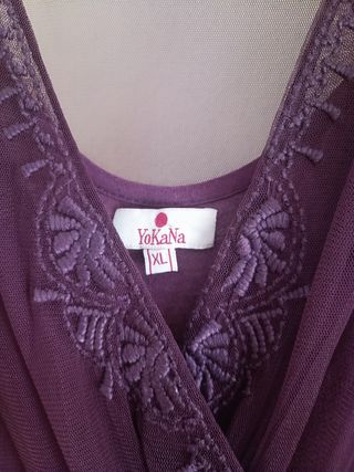 Vestido Yokana morado XL - como nuevo