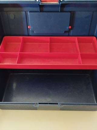 Caja herramientas azul marino