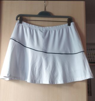 Falda pádel blanca - calidad