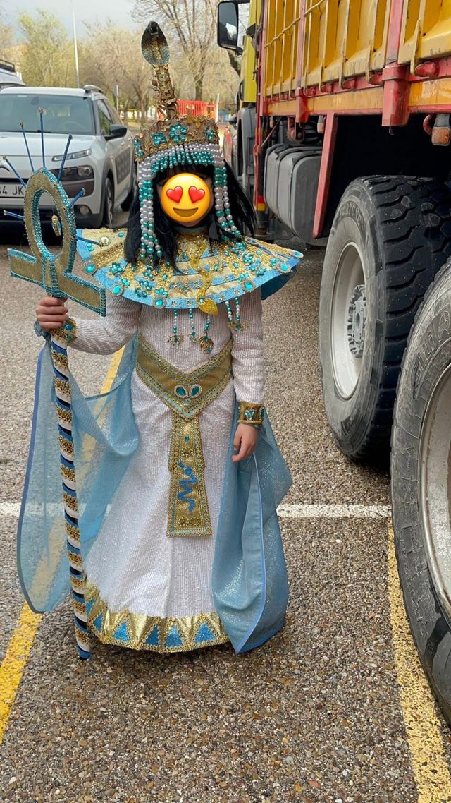 Disfraz Cleopatra niña