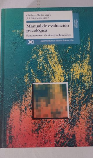 Manual de evaluación psicológica 