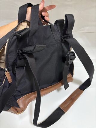 Bolso/mochila para carro bebé marca babymel