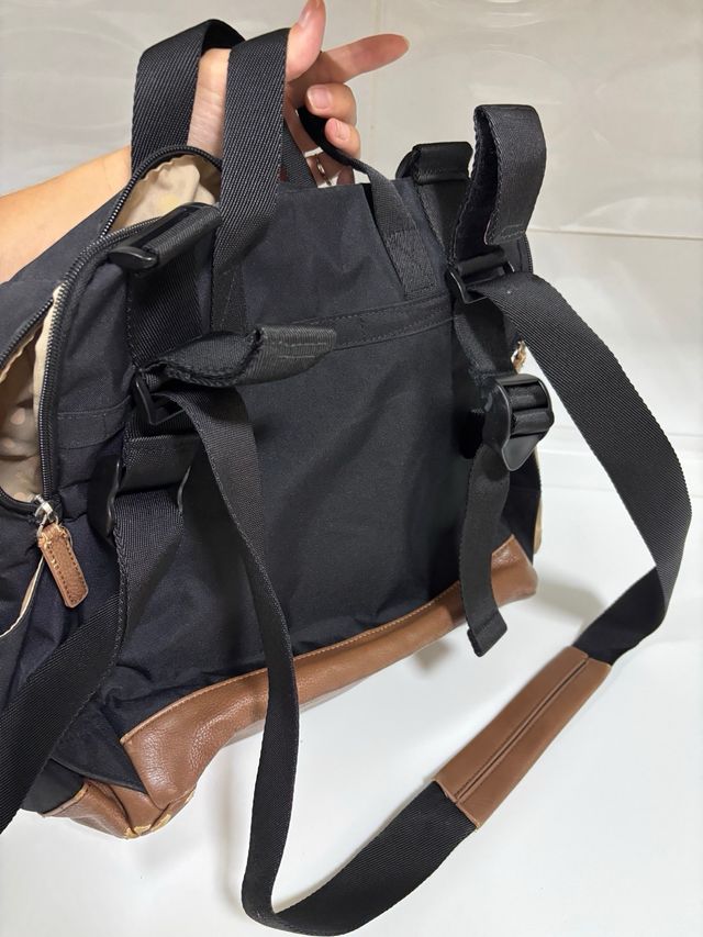 Bolso/mochila para carro bebé marca babymel