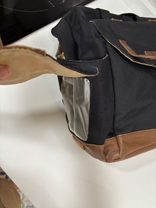 Bolso/mochila para carro bebé marca babymel